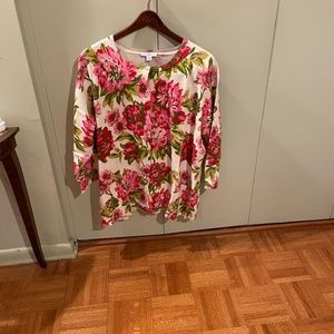 Isaac Mizrahi Floral Cardigan, Size 2X